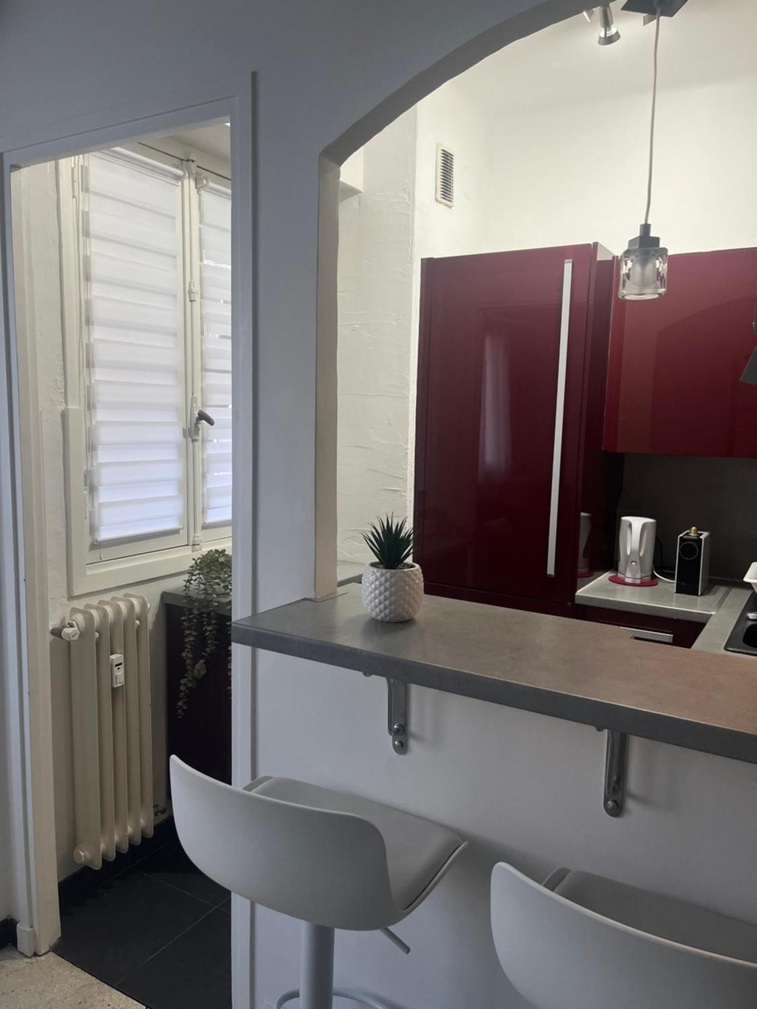 Nice Sejour Detente Studio Lumineux Balcon Cuisine Equipee Wifi Екстериор снимка
